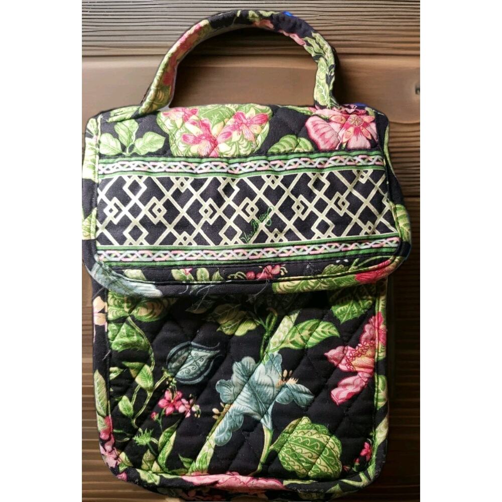 Made In America Vera Bradley Lunch Bag Retired Botanica Pattern 100% Cotton 2007